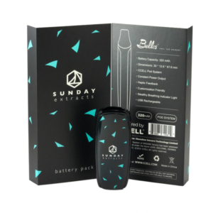 Bellos Battery Pack-Black + Teal